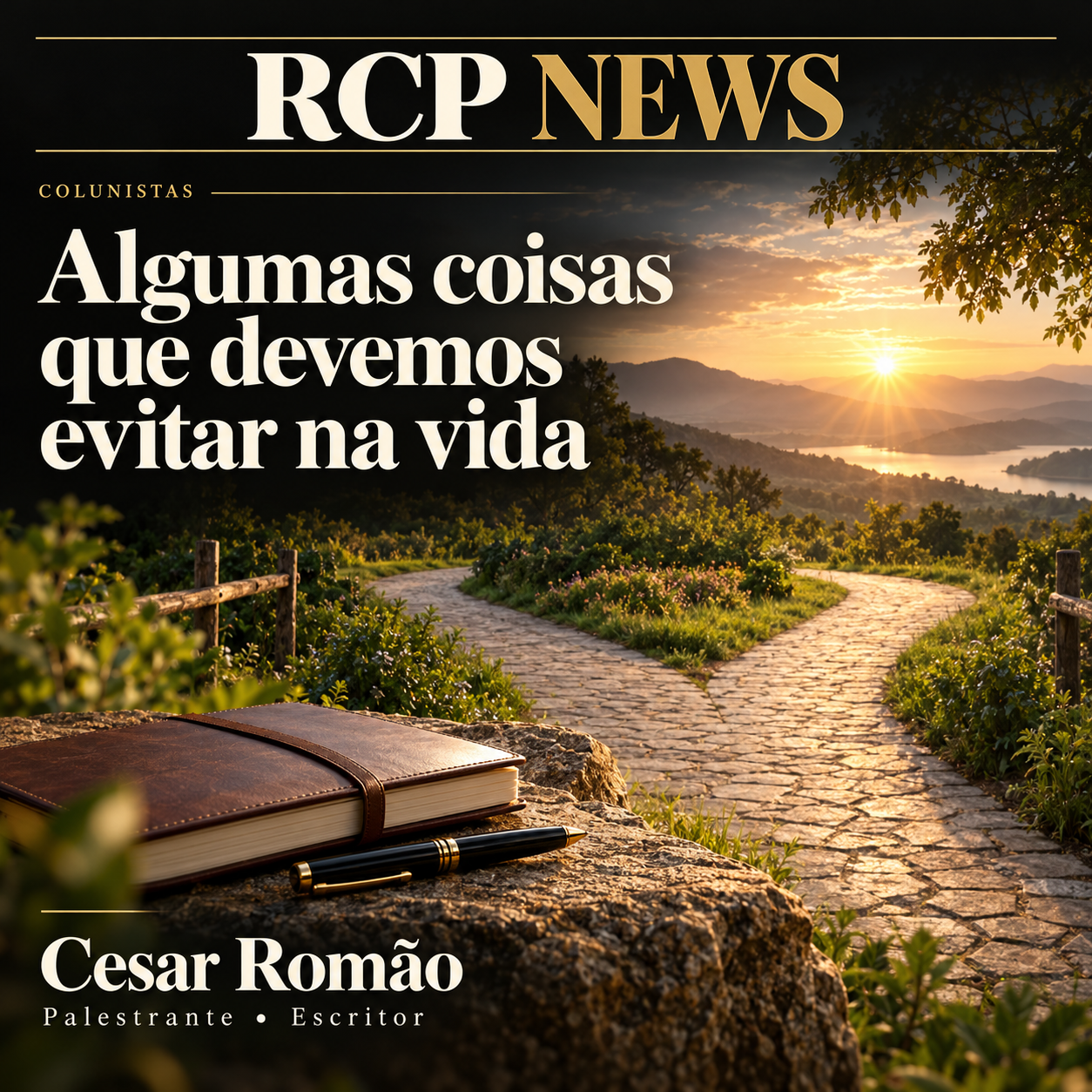 Algumas coisas que devemos evitar na vida, por Cesar Romão
