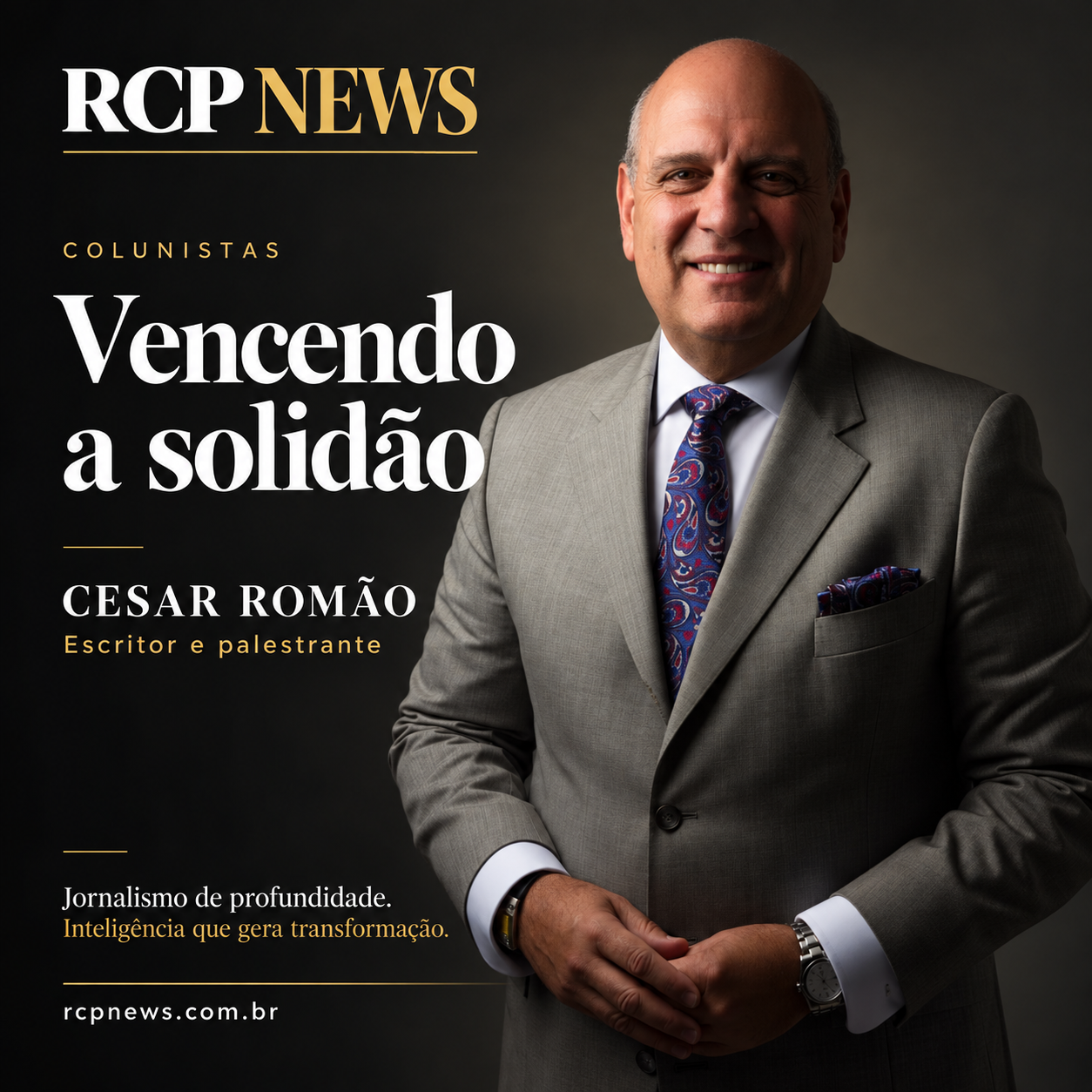 Cesar Romão: Vencendo a solidão