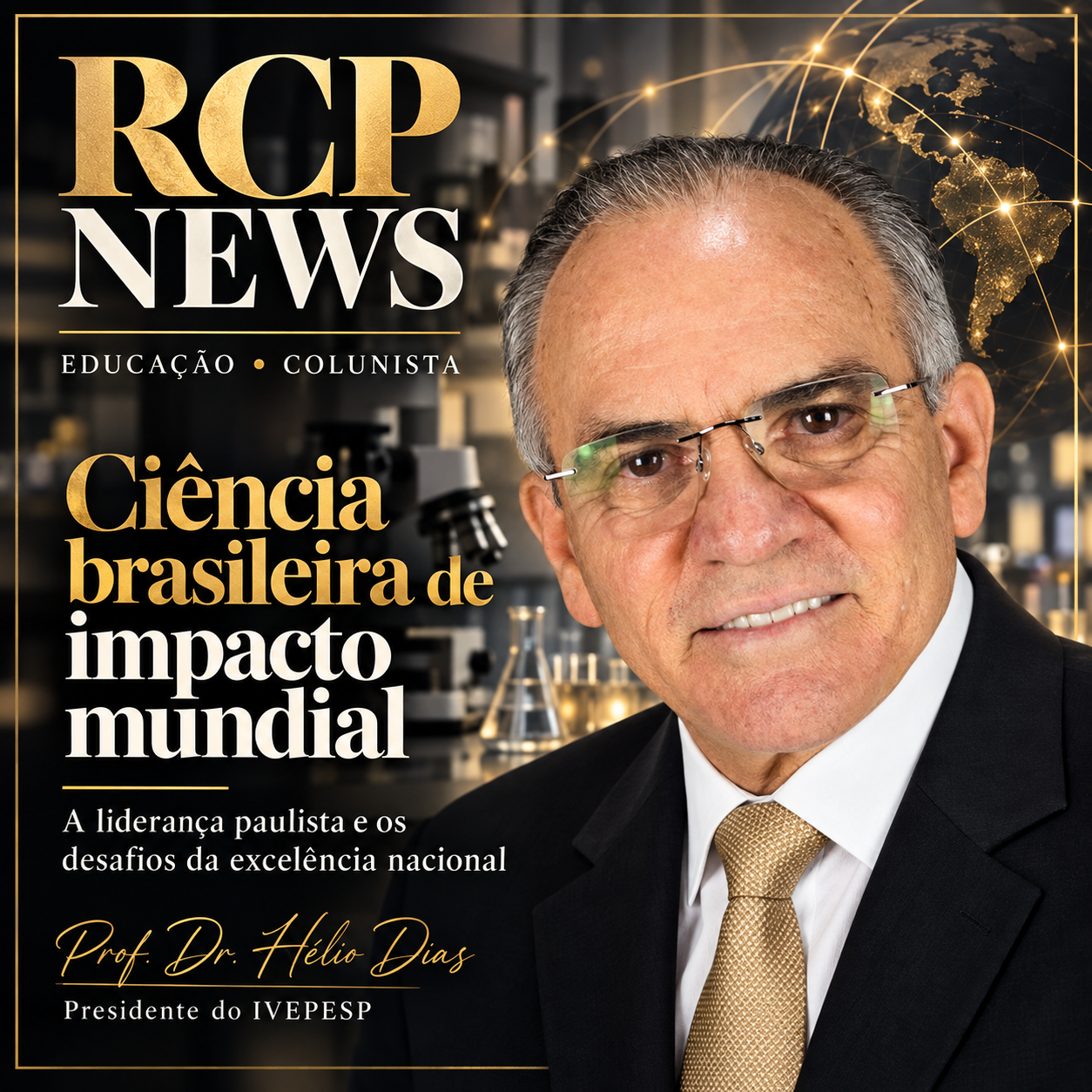 Ciência brasileira de impacto mundial — Prof. Dr. Hélio Dias