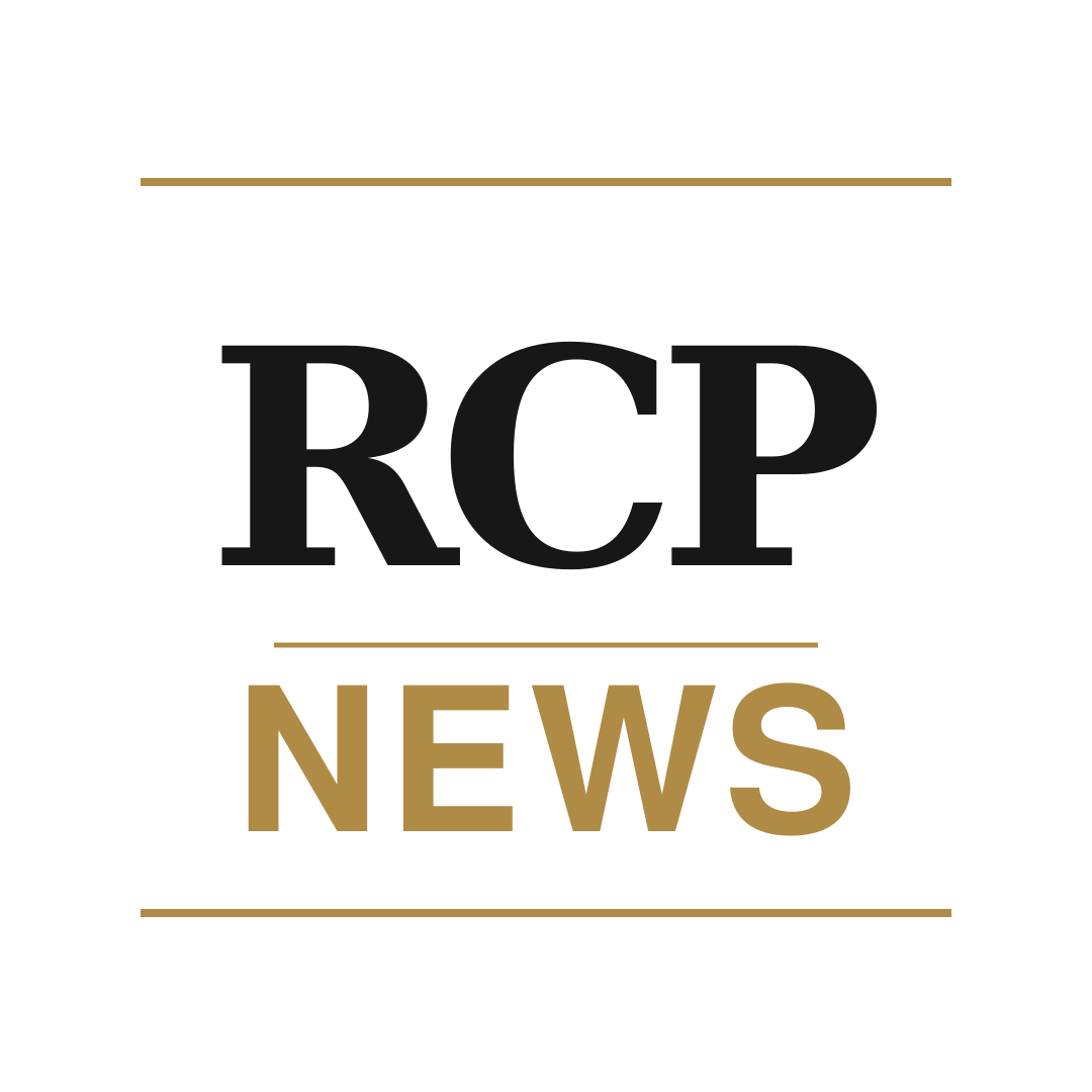 RCP News — identidade oficial preta e dourada