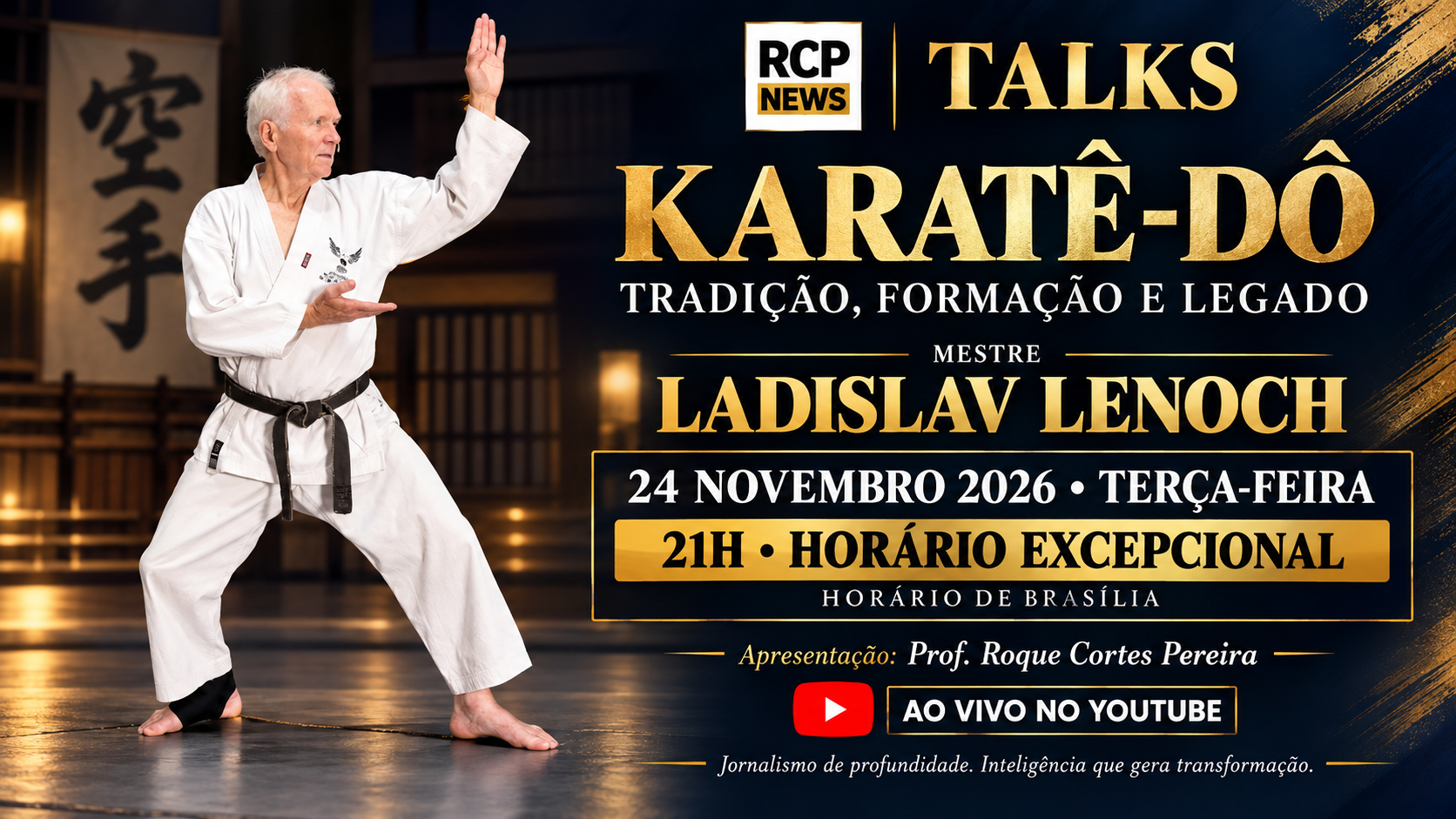 Karatê-Dô: tradição, formação e legado — Mestre Ladislav Lenoch