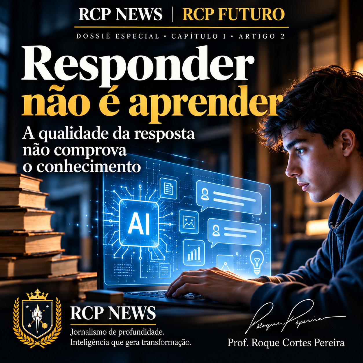 Responder não é aprender