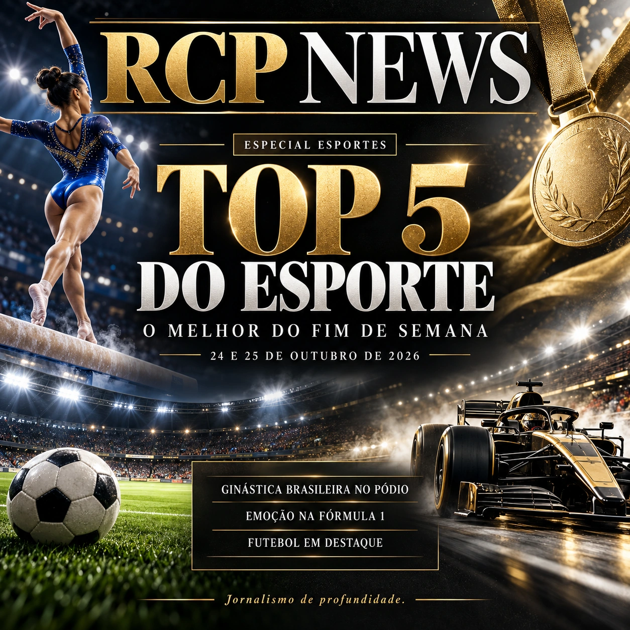 Top 5 do esporte — 24 e 25 de outubro