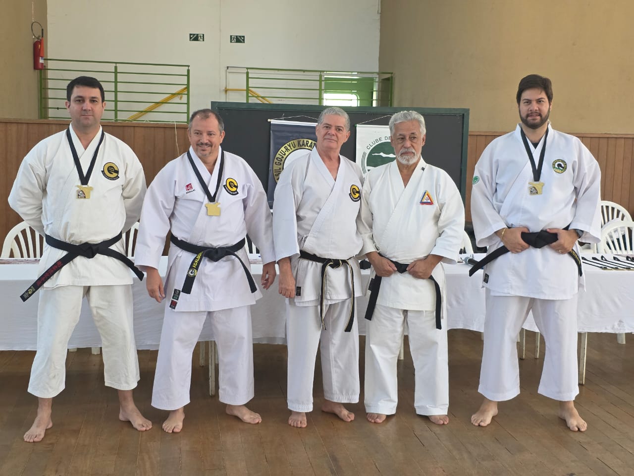 Honra, Tradição e Mérito: Presidente da FUNCLOB Participa da Cerimônia de Entrega de Faixas no Clube de Campo Santa Fé
