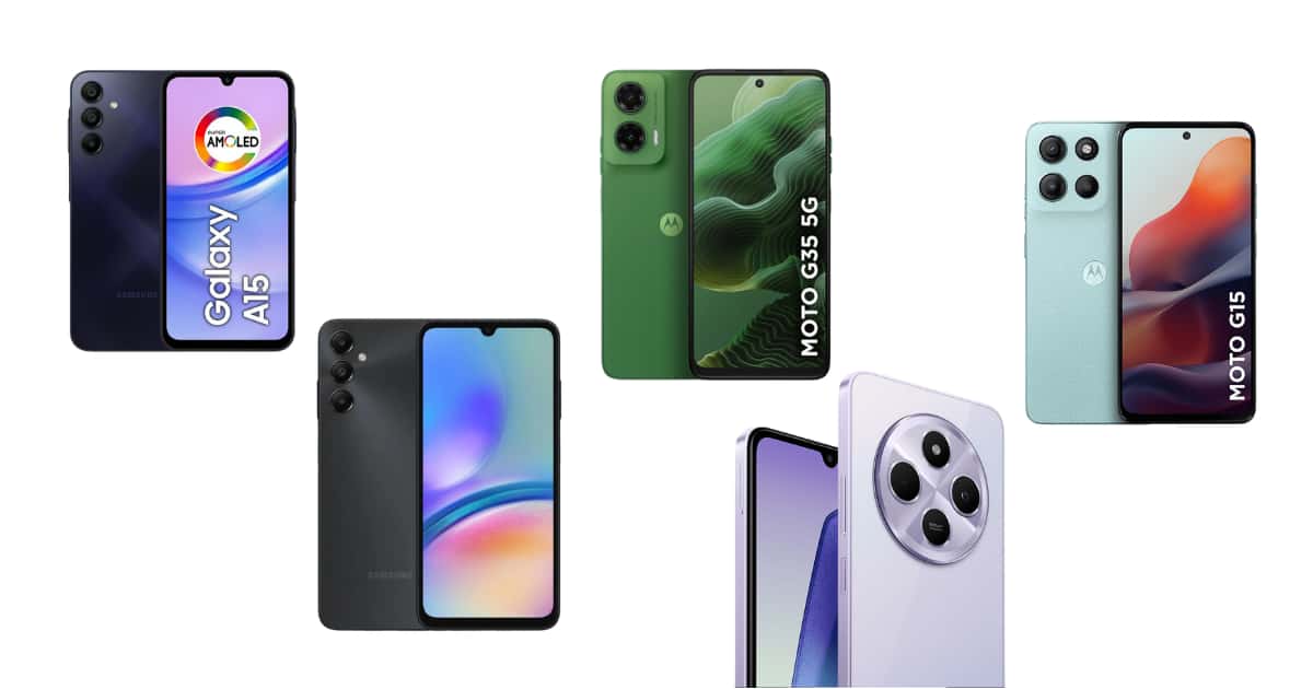 5 bons smartphones por menos de R$1.000