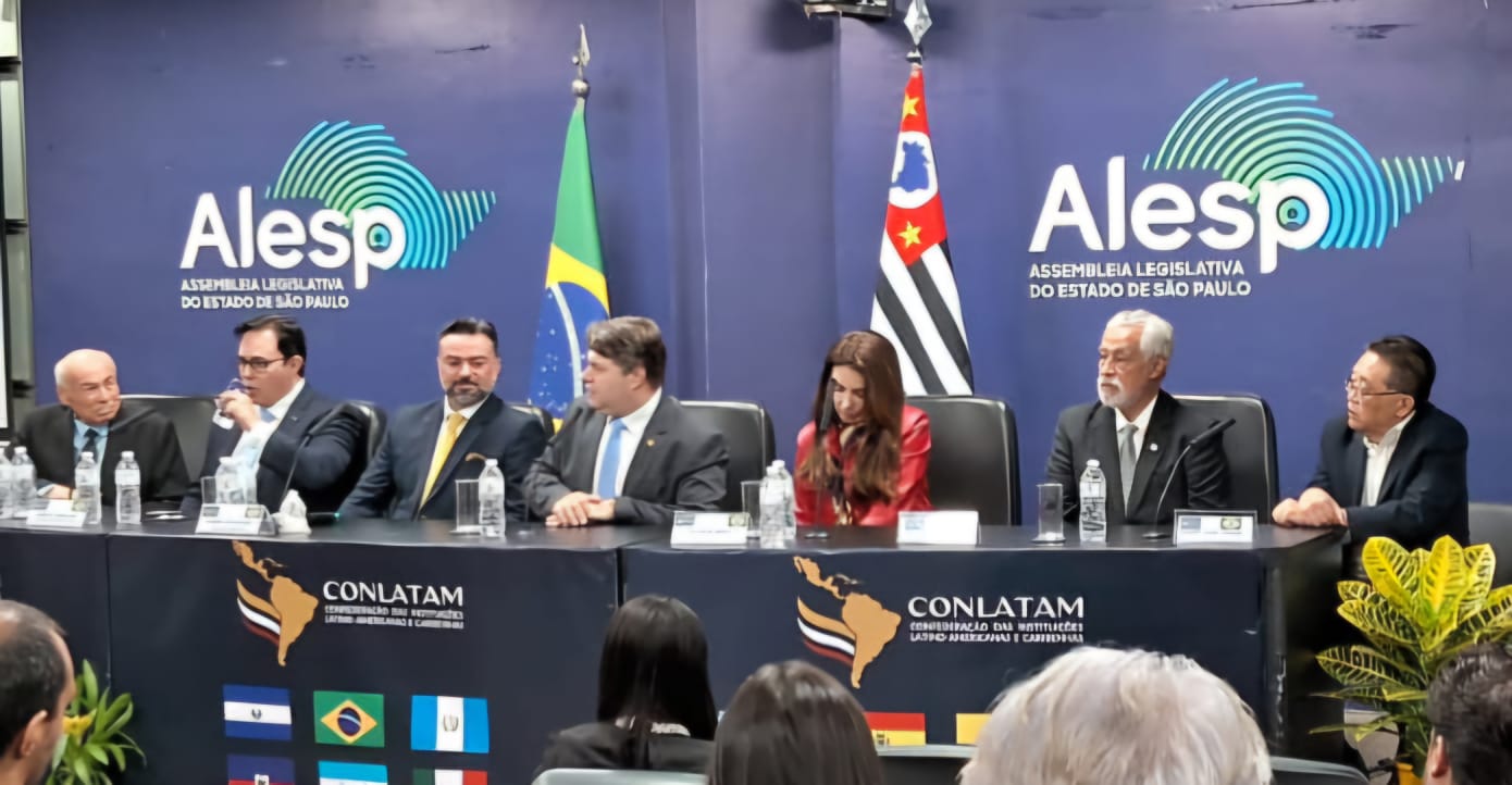 Prof. Roque Cortes Pereira é homenageado com o título de Cidadão Honorário do Estado de São Paulo pela ALESP e CONLATAM