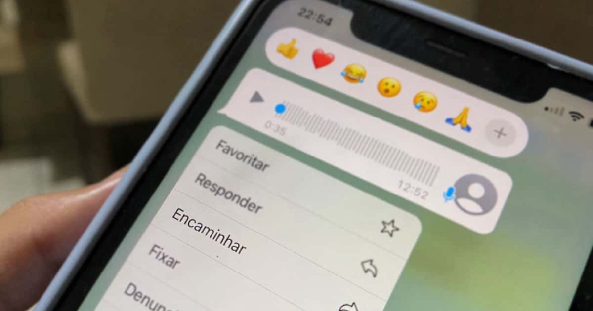 saiba como impedir que alguém encaminhe um áudio seu