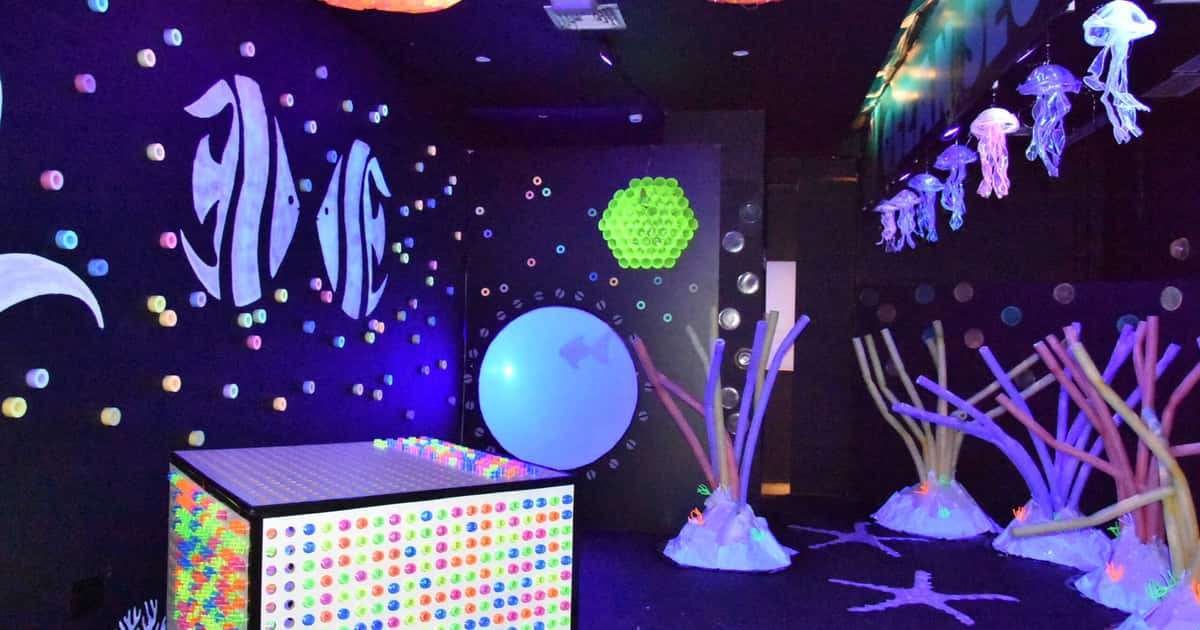 Colégio Singular cria espaço lúdico sobre o mundo marítimo no Shopping ABC
