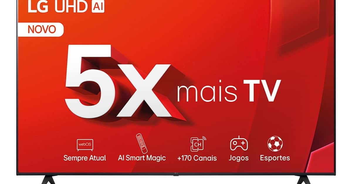 É pra levar! Smart TV 4k da LG pela metade do preço e com qualidade de cinema
