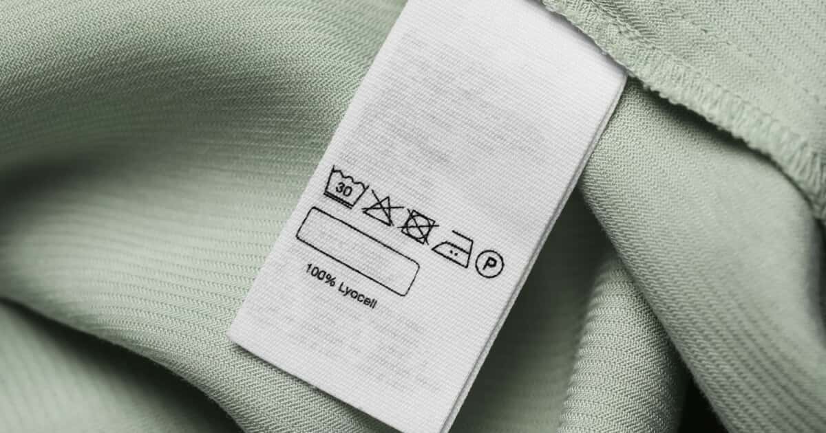 Veja os significados dos símbolos na etiqueta da roupa